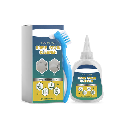 Household Stain Remover Gel –Deep Cleaning Gel for Tile Grout, Washing Machine Seals, Refrigerator Rubber Stains