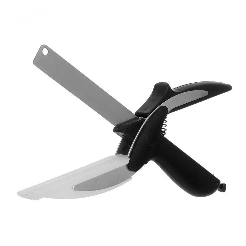 2-in-1 Multifunctional Detachable Kitchen Scissor with Cutting Board