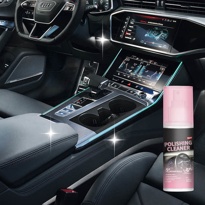 Car Interior Cleaner Set, Long Lasting Super Shine Dressing and Car Interior Detailer Spray