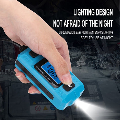 Digital Fuse Tester with LCD Display, Portable Auto Current Meter (Battery Not Included)