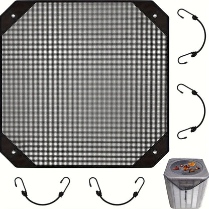 26" x 26" Universal Central Air Conditioner Mesh AC Unit Cover for Outside