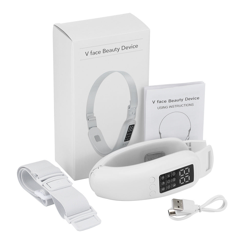 V Face Beauty Device for Woman 8 Modes and 15 Intensity Levels Electric Double Chin Device