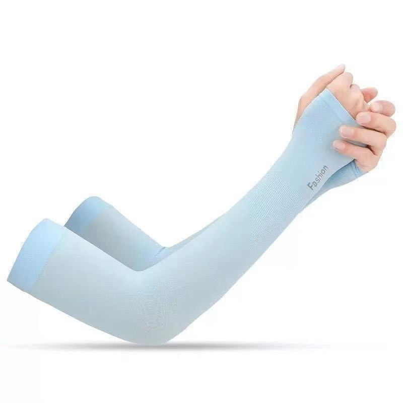 Sun Protection Cooling Arm Sleeves with Thumb Holes