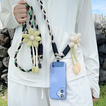 Phone Lanyard Braided Strap For Women Universal Outdoor Phone Woven Strap For Travel Hiking