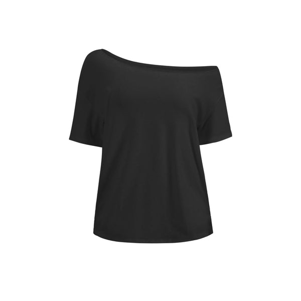 Off The Shoulder Top, Short Sleeve Basic T-shirt