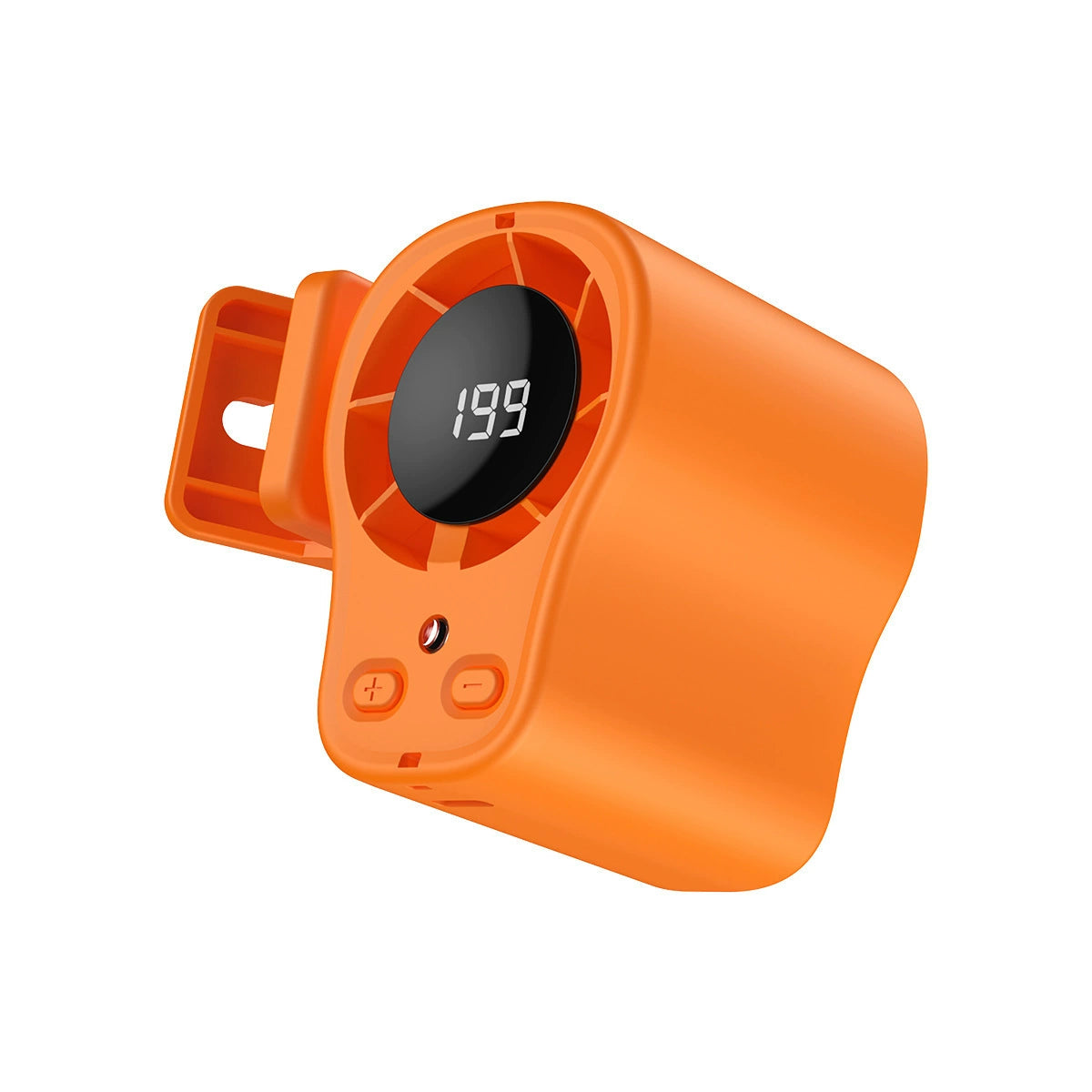 Large capacity portable multi-functional digital display mini outdoor neck fan