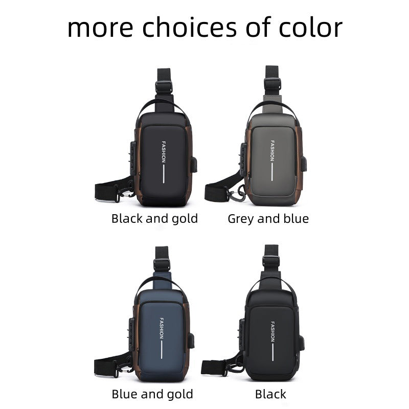 Sling Bag for Men | Anti-theft Crossbody Bag