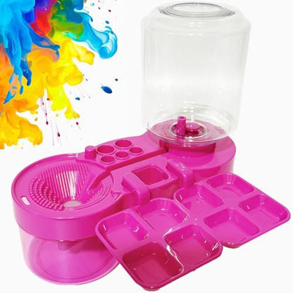Paint Brush Cleaner Tool - Brush Washer Painting Station
