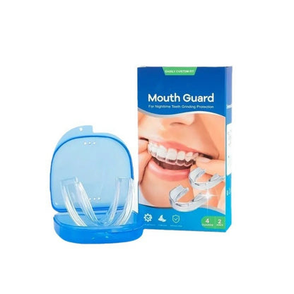 Invisible Dental Trays — BPA-Free — Ultra-Thin & Moldable, Perfectly Fits Every Tooth (Pack of 4)