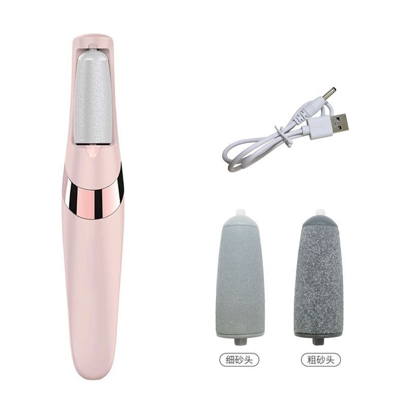 Electric Foot Callus Remover With Two Speed Level & LED Light