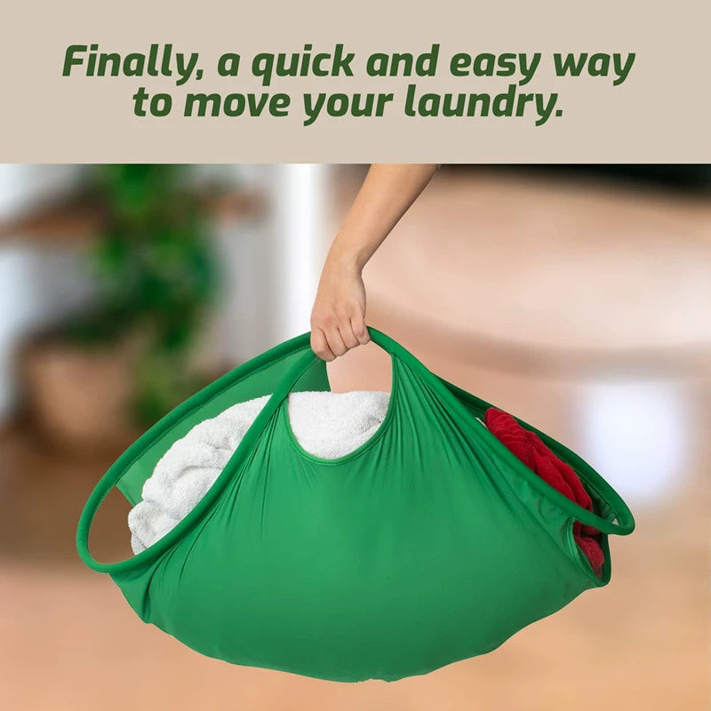 Laundry Basket for Dirty Clothes Washing & Dryer Removal Portable Laundry Grabber