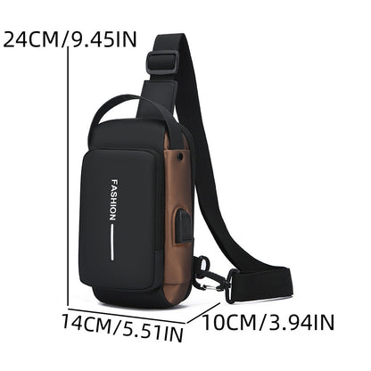 Sling Bag for Men | Anti-theft Crossbody Bag