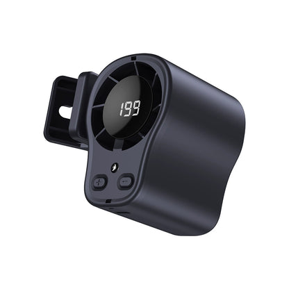 Large capacity portable multi-functional digital display mini outdoor neck fan