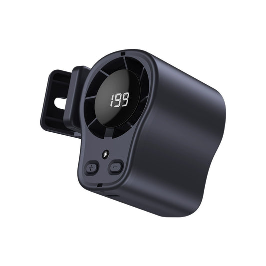 Large capacity portable multi-functional digital display mini outdoor neck fan
