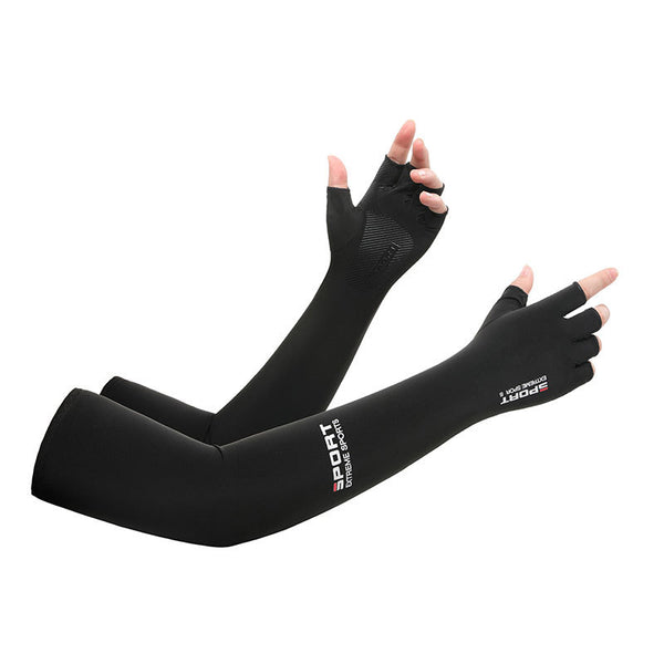 Sun UV Protection Arm Sleeves for Men Women Driving Cycling Sports
