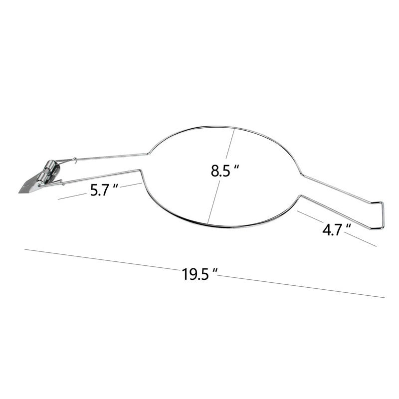Cowboy Hat Holder and Rack, Built-in Spring Sturdy Heavy Duty Hat Bracket Hanger