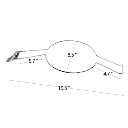 Cowboy Hat Holder and Rack, Built-in Spring Sturdy Heavy Duty Hat Bracket Hanger