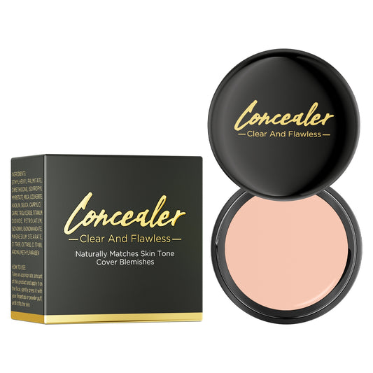 Natural Color Correcting Concealer for Women,Full Coverage Makeup for Face Eye Body