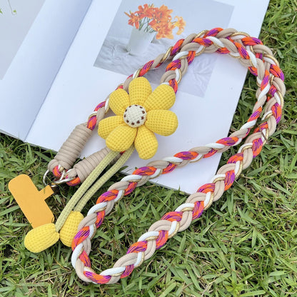 Phone Lanyard Braided Strap For Women Universal Outdoor Phone Woven Strap For Travel Hiking
