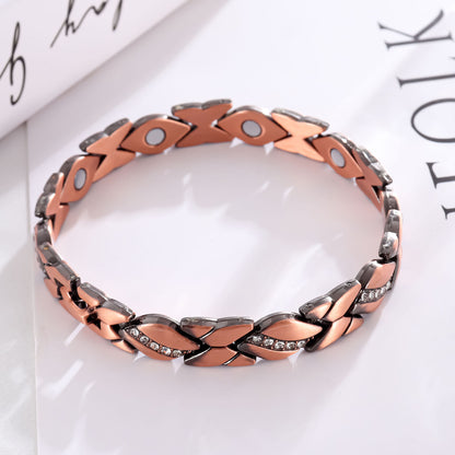 Pure Copper Bracelets for Women,Ultra Magnetic Bracelets