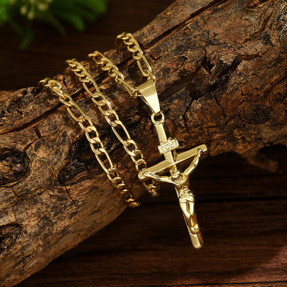 Cross Necklace Crucifix Necklace Cross Pendant Symbol of Devotion Pendant