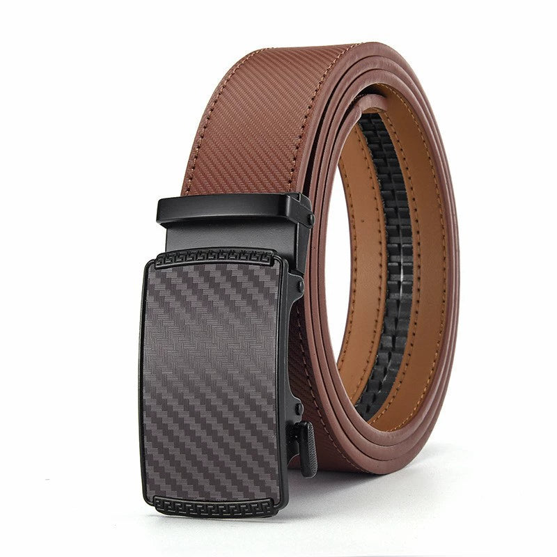 Men's Belts Leather Ratchet Dress Belts Waist Adjustable