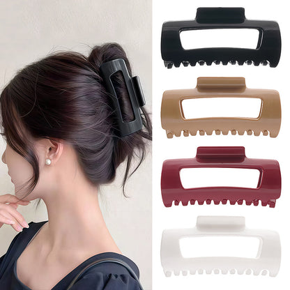 3Pcs Ultra-Soft Silicone Shark Hair Clip – Flexible & Durable Jaw Clip