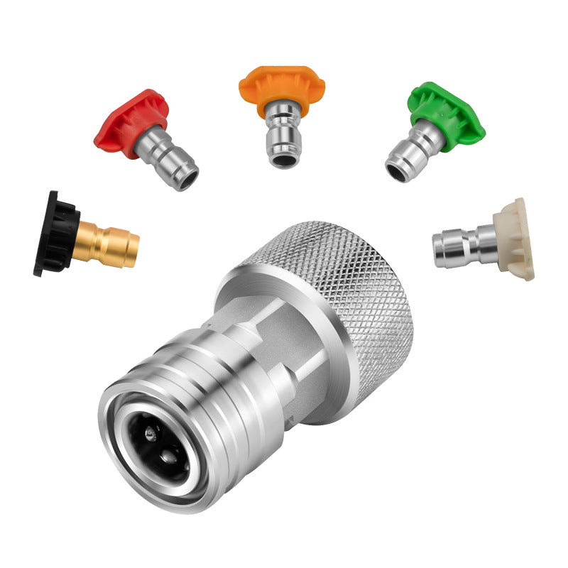 Garden Hose to Mini Power Washer Adapter-3/4 GHT to 1/4