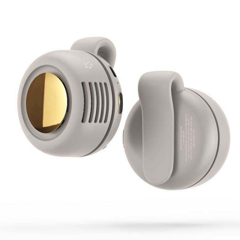 Portable Silent Mini Bladeless Fan Clip On For Shirt & Waist