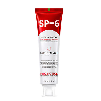 Fresh Mint Flavor SP-6 Probiotic Toothpaste for Teeth Whitening & Gum Health