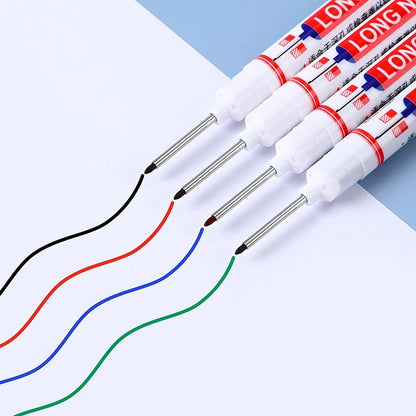 10Pcs 20mm Long Head Quick-Dry Waterproof Permanent Markers