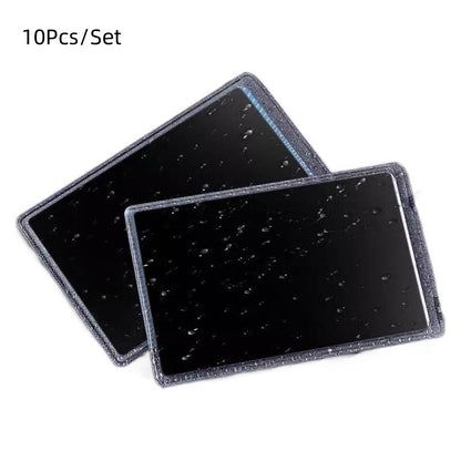 10Pcs Anti-peeping Card Sleeve, Double-sided ID Card and Bank Card Leak-proof Protective Sleeve