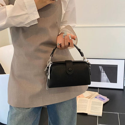 Korean-style Minimalist Crossbody Bag for Commuting