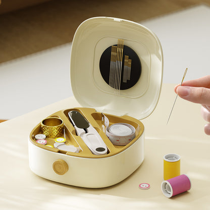 Portable Multi-functional Hand Sewing Needle and Thread Kit Storage Box