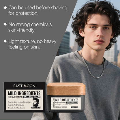 Beef Tallow Balm Moisturizer for Face Hydration