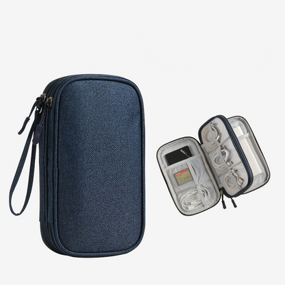 Electronic Organizer Small Travel Cable Organizer Bag