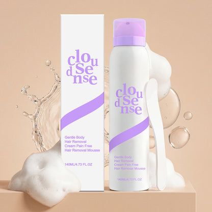 Moisturizing & Refreshing Full-Body Hair Removal Mousse For Daily Body Cleansing