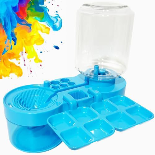 Paint Brush Cleaner Tool - Brush Washer Painting Station
