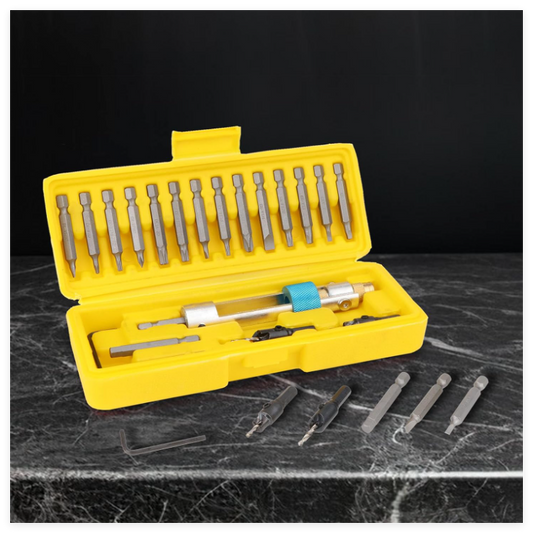 20Pcs/set Half Time Drill Driver Swivel Multi Screwdriver Bit Sets
