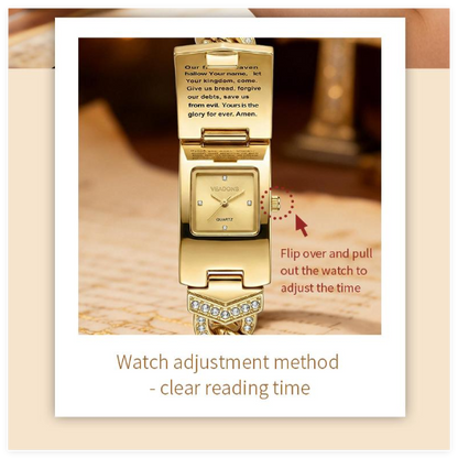 Gold Cross Bracelet Watches
