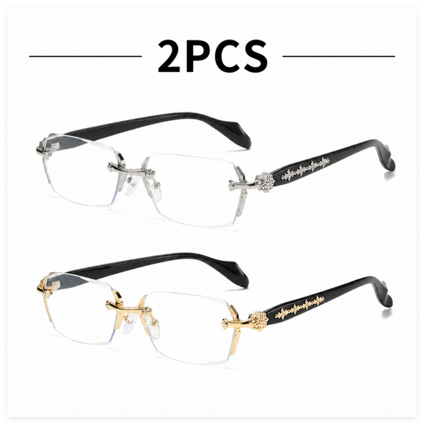 2PCS Rimless High Quality Eyewear