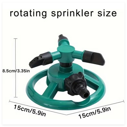 Automatic 360° Rotating Lawn Sprinkler