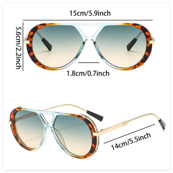 Retro-style women's sunglasses