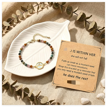 Women's Mustard Seed Beaded Bracelet