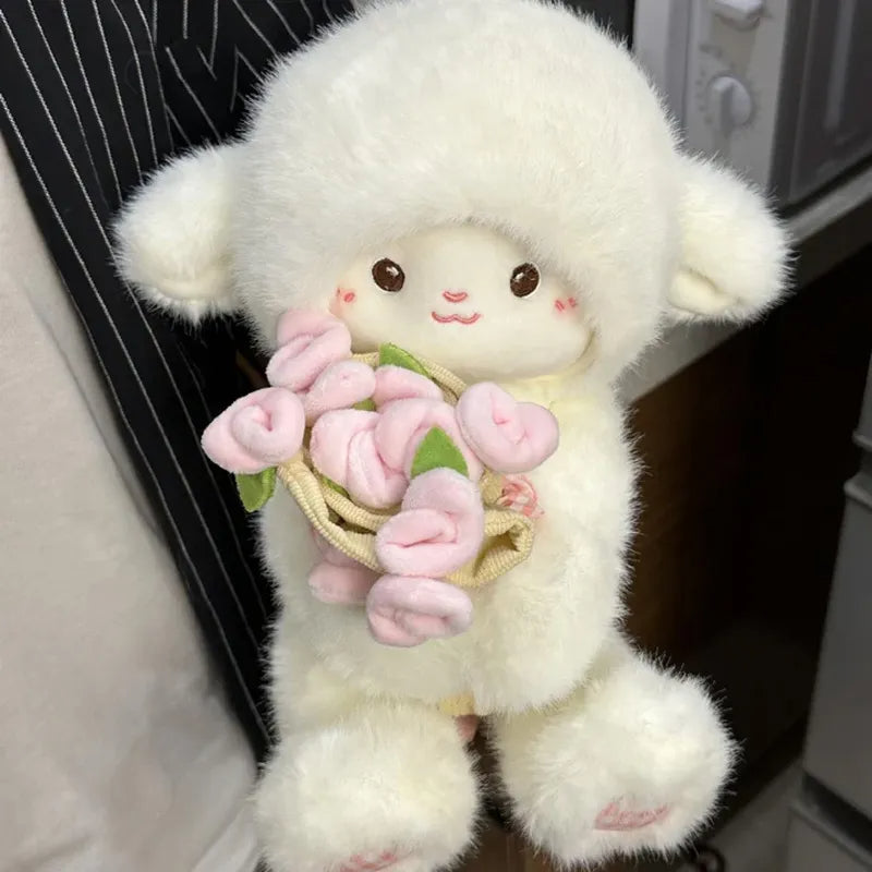 Cute Rose Bouquet Lamb Doll🌹🐑