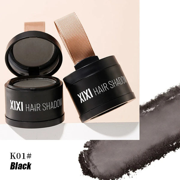 Unisex Root Cover Up Powder: Fine Texture, Smudge-Proof & Natural Forehead Filler