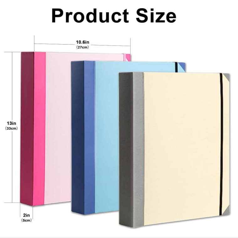Document Organizer with Labels Expandable File Folder with Pockets