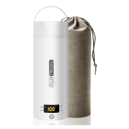 Portable Kettle for Trave with 4 Variable Presets 450ML- 304 Stainless Steel