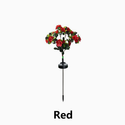 Garland Power Flower Lights Led Outdoor Garden Yard Stake Lamp Decor