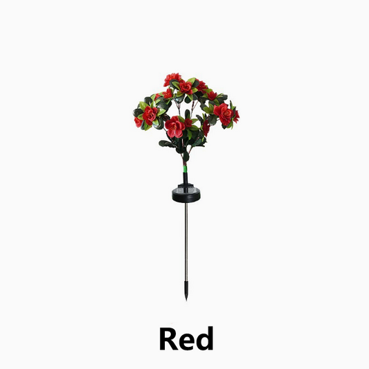 Garland Power Flower Lights Led Outdoor Garden Yard Stake Lamp Decor